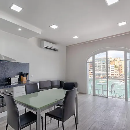 Apartment Seafront Designer Bliss In St Julian's