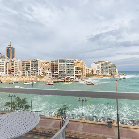 Apartment Seafront Designer Bliss In St Julian's Saint Julian's